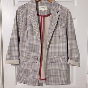 Liverpool plaid blazer - XS